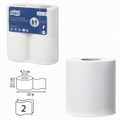 Туалетная бумага на втулке (Т4) Tork Advanced 2-сл., белая, 4 шт/уп /24/ 120158