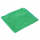 Салфетка микрофибра 30*30см, зеленая, 220г/м2 (без упаковки), 220-013