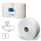 Туалетная бумага рулонная (Т1) Tork Universal 1-сл., 525м, белая /6/ 120195