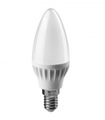 Лампа светодиодная LED 5вт е14 белый /1/