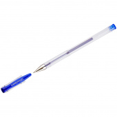 Ручка гелевая синяя OfficeSpace, 0,5мм, 180138