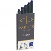 Стержень-картридж чернильный, Parker "Cartridge Quink", синий, 5шт/упак, 142388