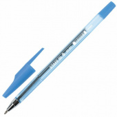 Ручка шариковая синяя STAFF "AA-927", линия письма 0,5мм, 142809