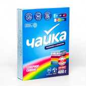Порошок стиральный, автомат,  400г, ЧАЙКА /18/ "Северное сияние"