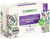 Мыло туалетное Synergetic натуральное, эвкалипт и шалфей, 90г, 200100
