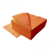 Салфетки LIME 33*33см 3сл, 90л, оранжевые /18/ (К810250)