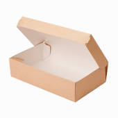 Упаковка для десерта ECO CAKE 1900 NEW, 25шт/упак /12/ КРАФТ