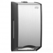 Диспенсер для туалетной бумаги Tork Aluminium листовой, Т3, металл, 456000