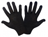 Перчатки черные ХБ, 10 кл
