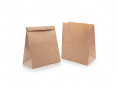 Пакет бумажный с прямоугольным дном крафтовый, 320×200×340 мм