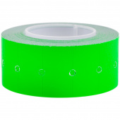 Этикет-лента 21,5*12 прямая зеленая /200/