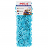 Насадка для швабры голубая "Лайма", 40×10 см