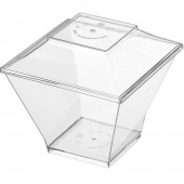 Креманка 225мл Complement "Ромб" ДНО+КРЫШКА, 12шт/упак /24/ 90 960