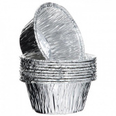 Форма алюм, маффин, круг, 130мл, ДНО, 150шт/упак 86/55мм, h-37мм /24/ СтП, 6522/4050