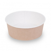 Контейнер круглый d=150мм 750мл, ДНО, 45шт/упак (крафт) /6/ OSQ Round Bowl 750