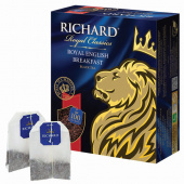 Чай черный Ричард (RICHARD) "Royal English Breakfast", 100 пак/уп, 620415