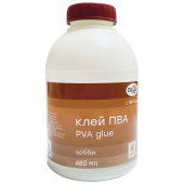 Клей ПВА ГАММА "Хобби", 480мл, 321665