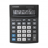 Калькулятор CITIZEN 8-разр., Business Line CMB, 102*137*31мм, 2-е питание, черный, 259753