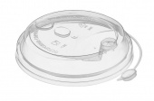 Крышка ПП 80 д/стакана 200-250мл, 50шт/упак, прозрачная с заглушкой /20/ ЛП