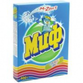 Порошок стиральный, автомат,  400г, Миф /22/ "Свежий цвет"