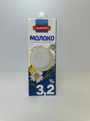 Маркировка молоко "Едаковъ" 3,2% ГОСТ /12/ 1л