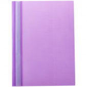 Скоросшиватель пластик. А4, 160мкм, фиолетовый, OfficeSpace, 162565