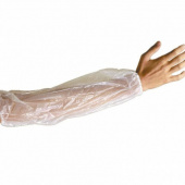 Нарукавники одноразовые п/э белые, 50 пар/упак