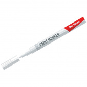 Маркер-краска 2мм, белая, Berlingo "Uniline PA200", нитро-основа, 255463