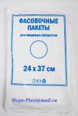 Пакет фасовочный ПВД 24*37 30мкм, 500шт/упак /4/