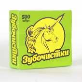 Зубочистки деревянные, БЕЗ инд. упак., 500шт/уп /160/ ЛПХ