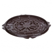 Тортница круглая УК-296Н ДНО (d=200мм), 200шт/кор, коричневый