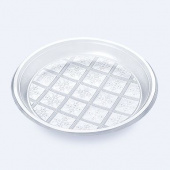 Тарелка d205, 50шт/упак, прозрачная /40/ Фопос