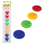 Магниты 2см STAFF "Basic", 8 шт/упак, ассорти, 236403