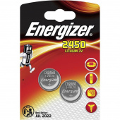 Батарейка CR2450 Energizer, Lithium, 3V, 2шт/блистер