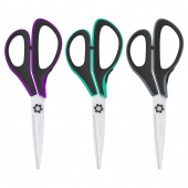 Ножницы 210мм Berlingo "Easycut 350", ассорти, 326342