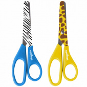 Ножницы 130мм ЮНЛАНДИЯ "САФАРИ", ассорти, 236986