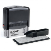 Штамп самонаборный 5-строчный, 1 касса, 22*58мм, без рамки, IDEAL, 237442
