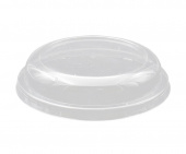 Контейнер круглый d=168мм 1000мл, КРЫШКА купольная, 50шт (прозр.), РП /5/ 250214