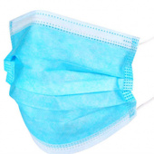 Маска защитная одноразовая нестерильная, 50 шт/упак
