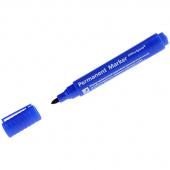 Маркер перманентный 2 мм, синий, OfficeSpace 8004, 158727