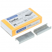 Скобы №10 OfficeSpace, оцинкованные, 1000шт/уп, 171434