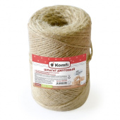 Шпагат джутовый 1200 Текс,  100м, Komfi, 16608