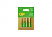 Батарейка AA (LR06) (пальчик.) GP (Джи-Пи), 4шт/блистер, Ultra Alkaline