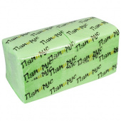 Салфетки Папирус 24*24см 400л /18/ фисташка, 11638