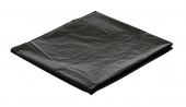 Мус. мешок 180л ПВД, черный, 90*110см, 50мкм /100/ ББ