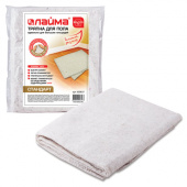 Тряпка д/пола 80*100 ЛАЙМА "Стандарт", хлопок, белый, 600837