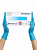 Перчатки нитриловые голубые, L, 50 пар/упак., NitriMax, B792L
