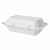 Ланч-бокс 230*158*79мм (850мл) 100шт/упак. /2/ сахарный тростник (белый), 411-300