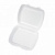 Образцы ланч-бокс LB-1, 247*206*70, 100шт/упак, белый, ЦУ